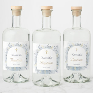 folhagem das aquarelas Baptism