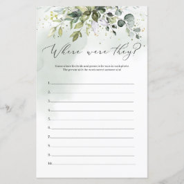 Folhagem de Boho Eucalyptus onde jogam