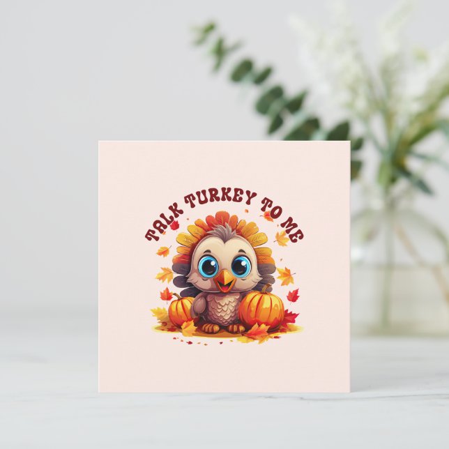 Folhagem de Cute e Outono (Em pé/Frente)