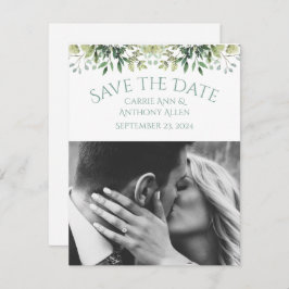 Folhagem de Noiva Eucalipto Aquarela