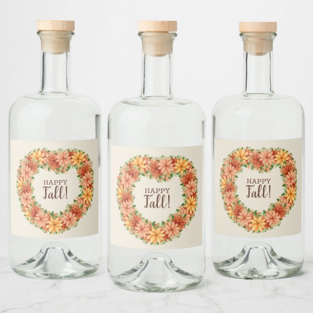 Folhagem de outono Swap Floral (Garrafas)