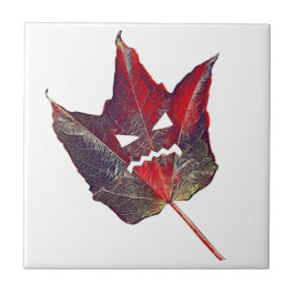 Folhagem do outono de Halloween Foliage Folha de F