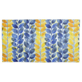 Folhas Amarelas e Azuis