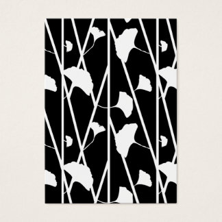 Folhas brancas e pretas do Vazio Primavera um lado