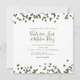 Folhas Caem Outono Rústico Casamento