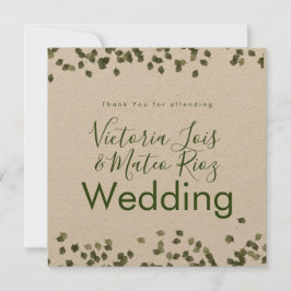 Folhas caídas Obrigado Casamento Russo