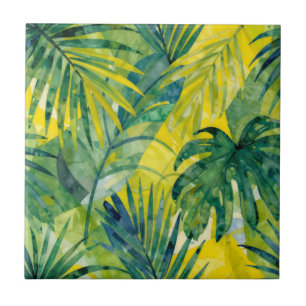 Folhas da Selva de Palmeira Tropical Monstera