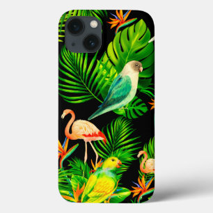 Folhas das florestas tropicais e padrões das aves