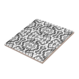 Folhas De Abstrato Pretas E Espelhadas De Cinza