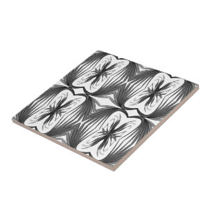 Folhas De Abstrato Pretas E Espelhadas De Cinza