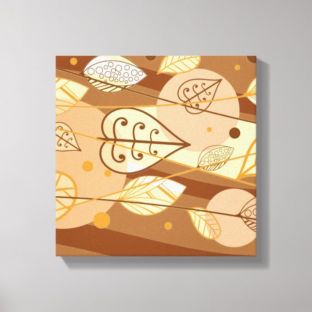 Folhas de Arte de canvas (Frente)