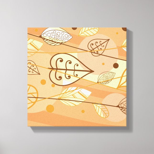 Folhas de Arte de canvas (Frente)