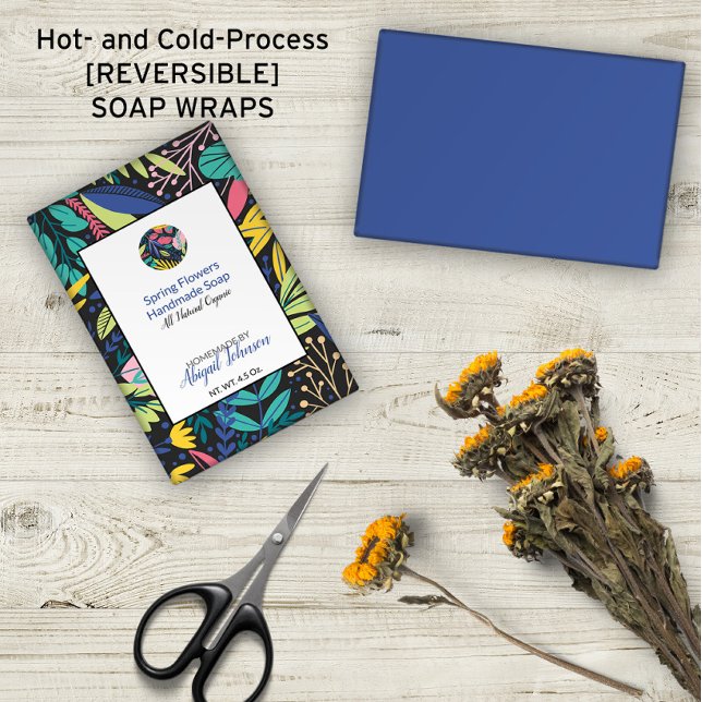 Folhas de Arte de Linha 🌿 🍂 Quebra de Sabão Mode (Line Art Leaves 🌿🍂 Colorful Modern Soap Wrap (No Minimum Orders)
)