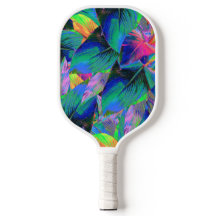 Folhas de árvores psicodélicas