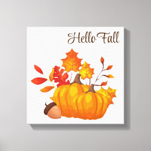 Folhas de Canvas de Pumpkins