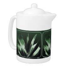 Folhas de Chá Verde Bule