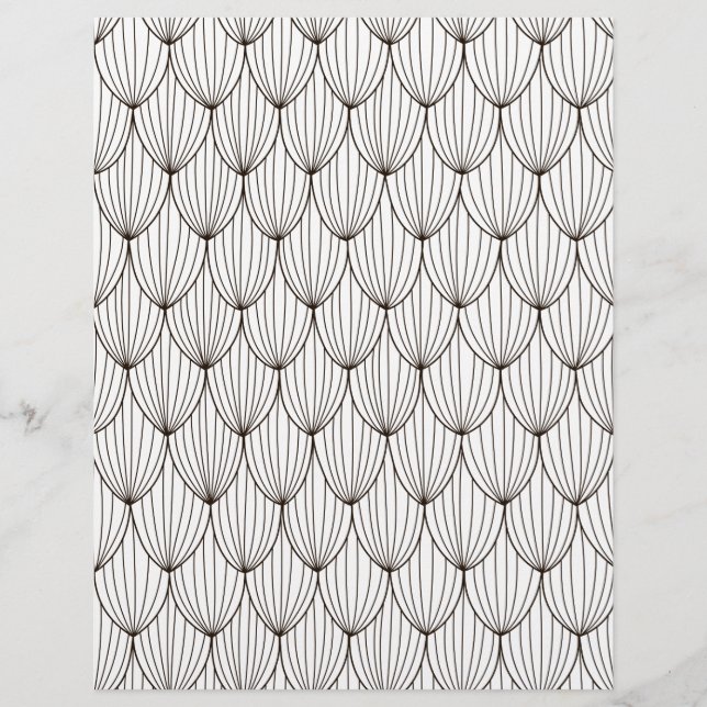 Folhas de Coloração Pedras Petais Papel Escrapbook (Frente)