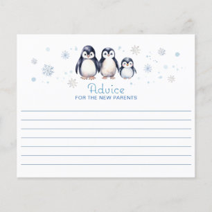 Folhas de Escrevendo de Chá de fraldas Pinguim-Inv