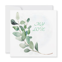 Folhas de Eucalipto Verde