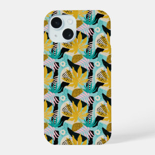 Folhas de Floresta Tropical Estampado