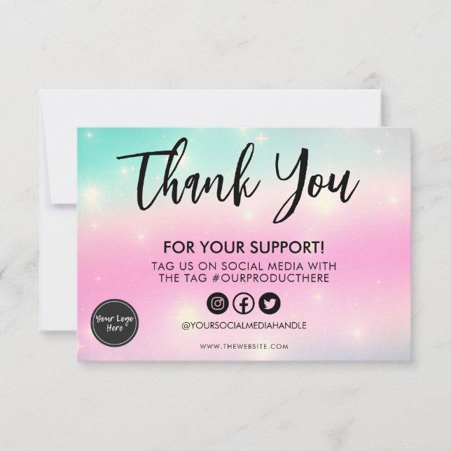 Folhas de Largura Cintilante Estrelas de Lábio Ins (Frente)