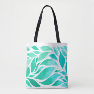 Folhas de Nestling na Bag de Tote do Ombre de Form