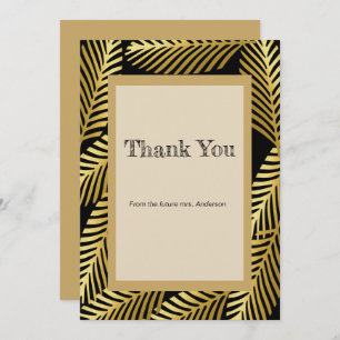 Folhas de Ouro Exóticas Elegantes