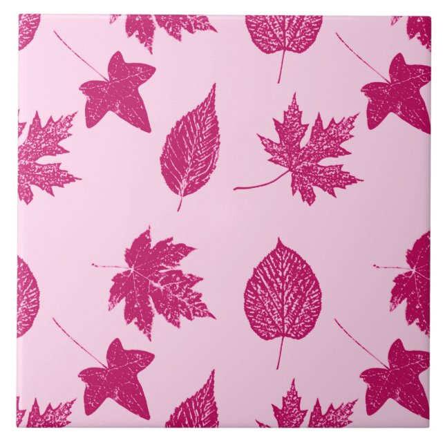 Folhas de outono - borboleta e rosa-casca (Frente)