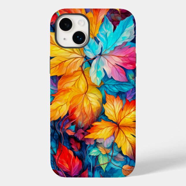 Folhas de outono Coloridas (Verso)