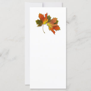 Folhas De Outono De Laranja E Ouro