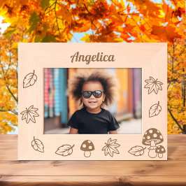 Folhas de outono Ferramentas Ferramentas Cogumelos