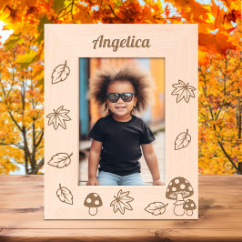 Folhas de outono Ferramentas Ferramentas Cogumelos