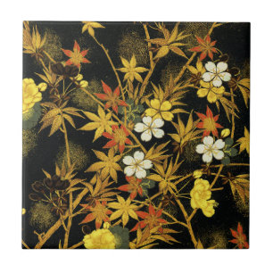 Folhas de Outono Japonesas Antiquário Botânico