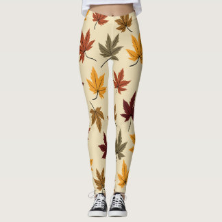 Folhas de outono Leggings