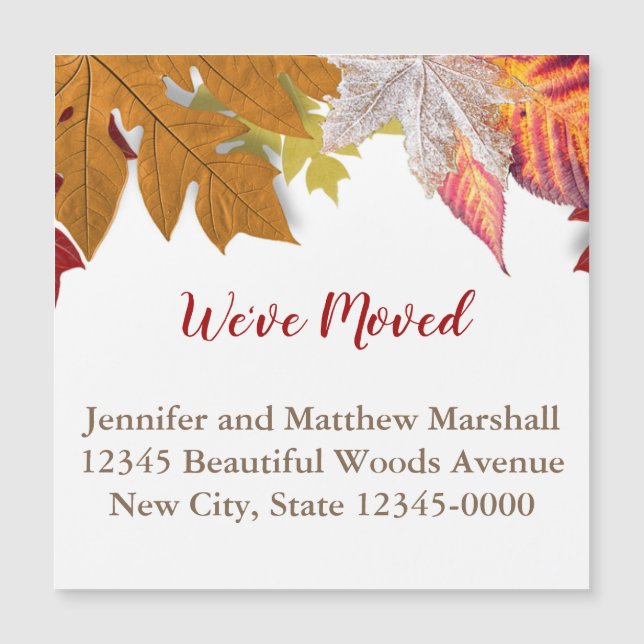 Folhas de outono que mudamos (Frente)