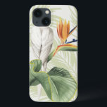 Folhas De Palma Com Pássaro Branco<br><div class="desc">"Avian Paradise II" de Grace Popp. Palma Com Pássaro Tropical Branco. | 157016GG</div>