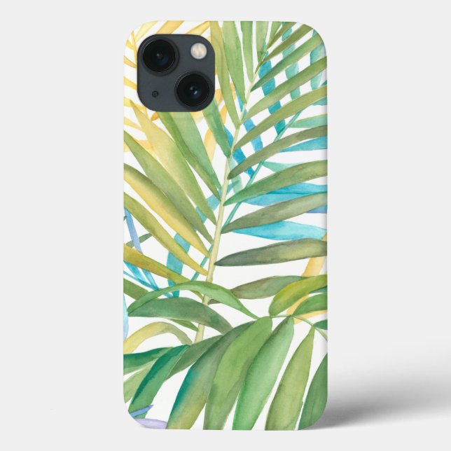 Folhas de Palma Tropicais (Verso)