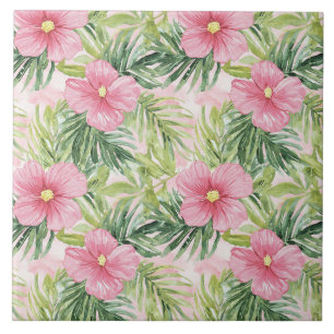 Folhas de Palma Verde Tropicais