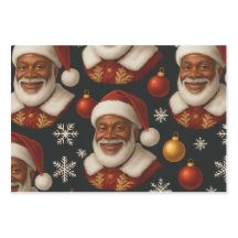 Folhas de Papai Noel Preto