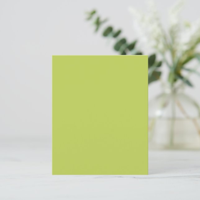 Folhas de Papel Chartreuse Macio na Moda (Em pé/Frente)