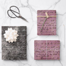 Folhas de Papel de Moldagem de Escrevendo de Scrip