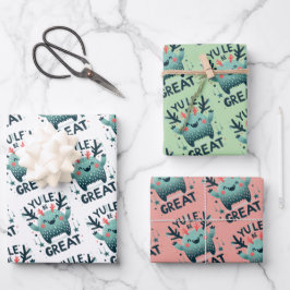 Folhas de papel de moldagem de natal fofinha de Ex
