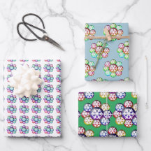 Folhas de Papel de Moldagem de Padrão Moderno em F