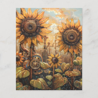 Folhas de Papel de Pão-de-Cana-do-Sol Steampunk