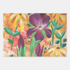 Folhas de papel para invólucro de incêndio e íris