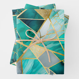 Folhas de papel para moldagem de arte mosaica colo