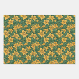 folhas de papel para revestimento floral