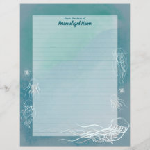 Folhas de Papel Rastrado Jellyfish Jive