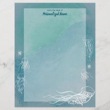 Folhas de Papel Sem Linhas Jive-Jellyfish