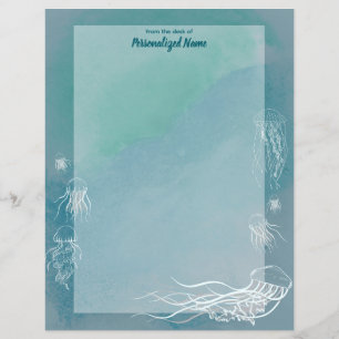Folhas de Papel Sem Linhas Jive-Jellyfish